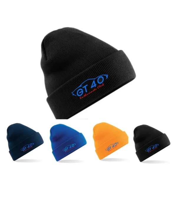 GT40 Enthusiasts Beanie Hat - £13.95 inc vat & carriage